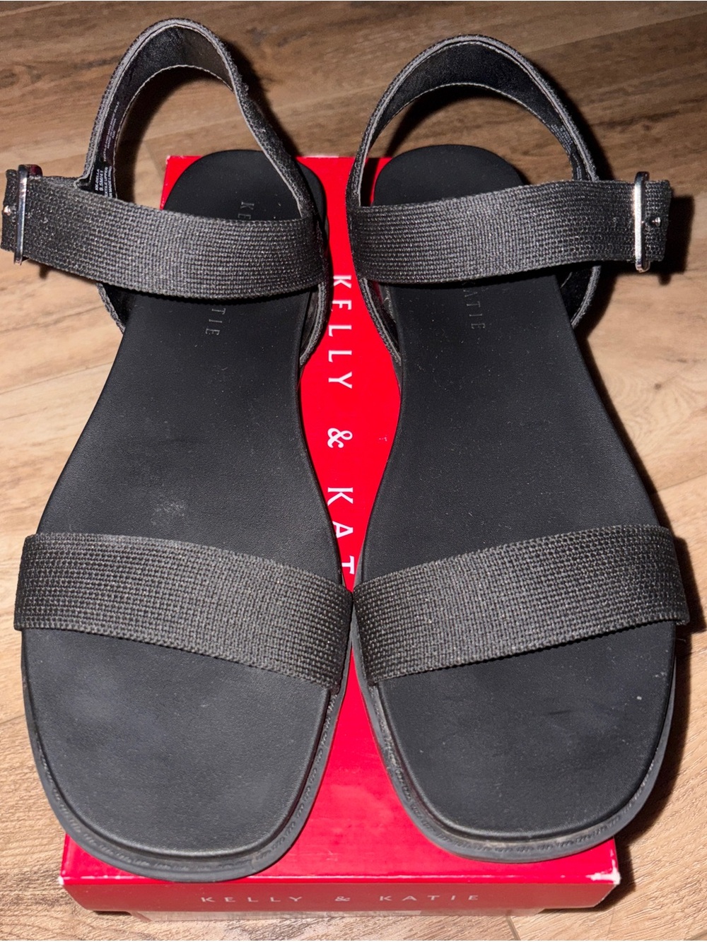 Kelly & Katie Red Patterned Shoe Box